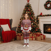 New Zealand Kiwi Bird Christmas Pajama Set Maori Inspired Knitted Patterns
