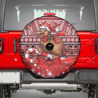 New Zealand Kiwi Bird Christmas Spare Tire Cover Maori Inspired Knitted Patterns LT9 - Polynesian Pride