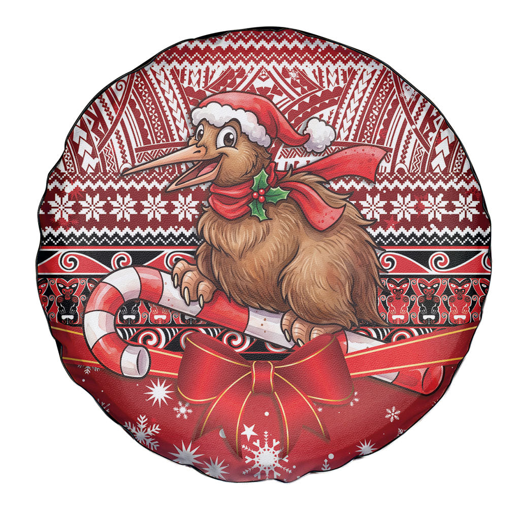 New Zealand Kiwi Bird Christmas Spare Tire Cover Maori Inspired Knitted Patterns LT9 - Polynesian Pride