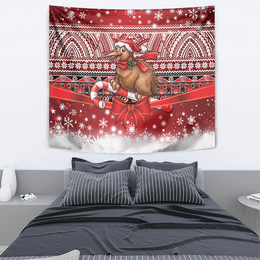 New Zealand Kiwi Bird Christmas Tapestry Maori Inspired Knitted Patterns