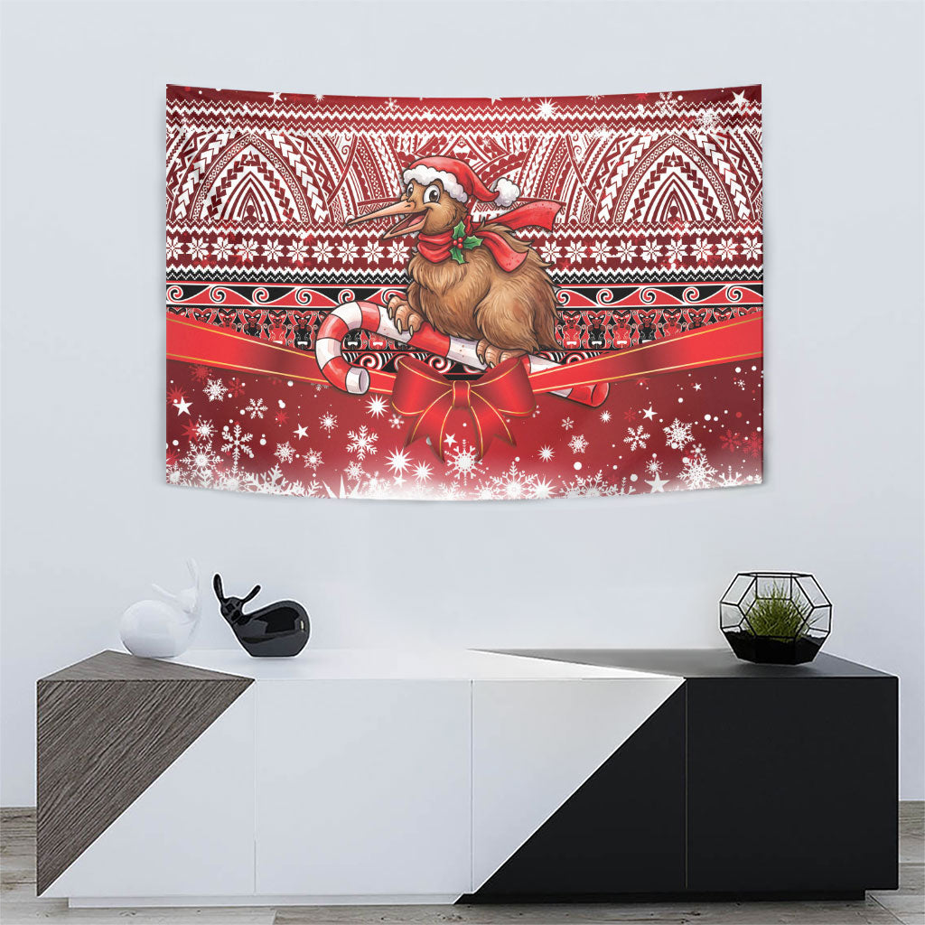 New Zealand Kiwi Bird Christmas Tapestry Maori Inspired Knitted Patterns