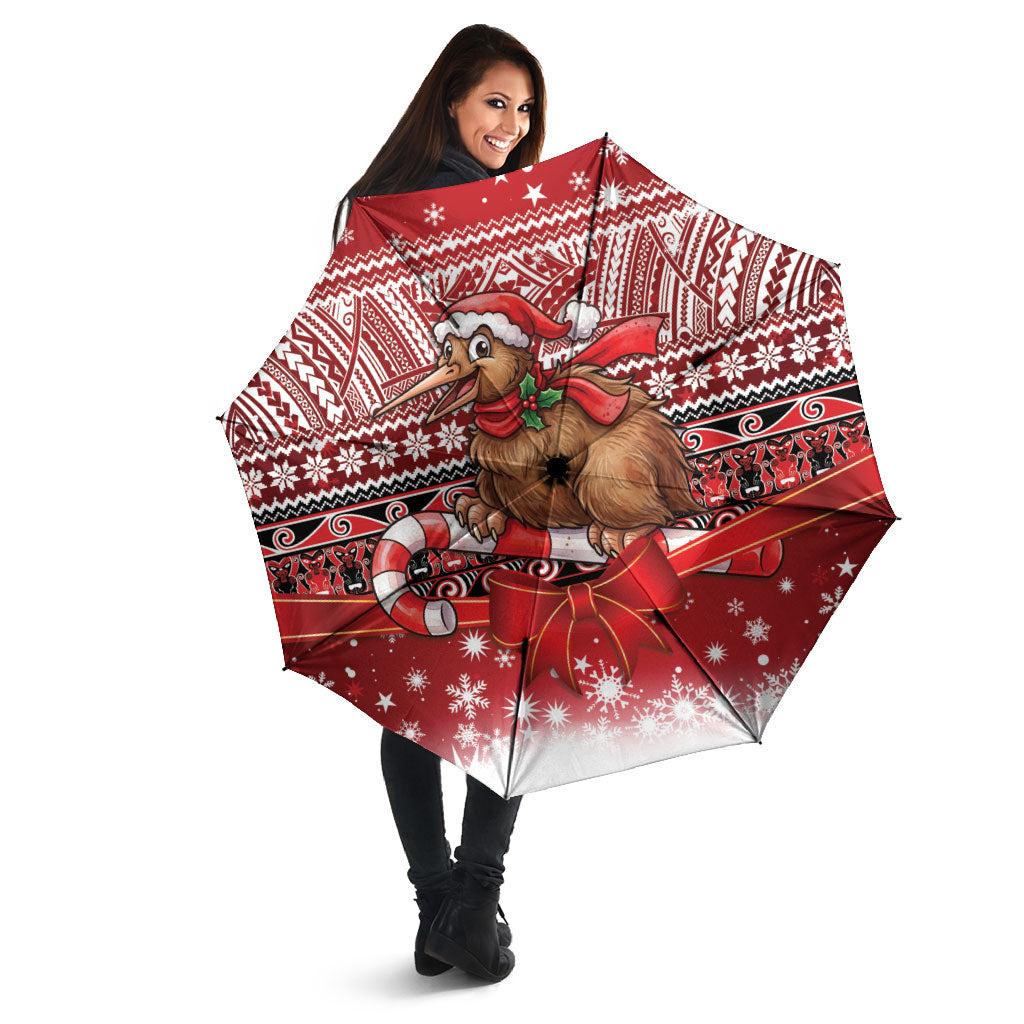 New Zealand Kiwi Bird Christmas Umbrella Maori Inspired Knitted Patterns