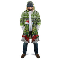 New Zealand Tuatara Christmas Cloak Maori Inspired Knitted Patterns