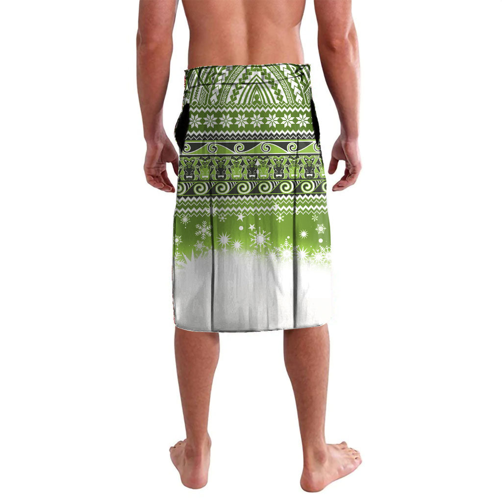 New Zealand Tuatara Christmas Lavalava Maori Inspired Knitted Patterns LT9 - Polynesian Pride