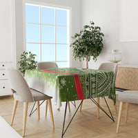 New Zealand Tuatara Christmas Tablecloth Maori Inspired Knitted Patterns