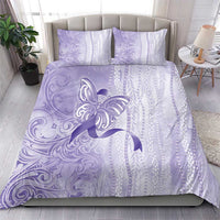 Epilepsy Awareness Bedding Set Maile Pikake Lokelani Crown Flower Lei Inspired LT9 - Polynesian Pride