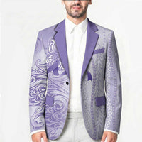 Epilepsy Awareness Blazer Maile Pikake Lokelani Crown Flower Lei Inspired LT9 - Polynesian Pride