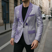 Epilepsy Awareness Blazer Maile Pikake Lokelani Crown Flower Lei Inspired LT9 - Polynesian Pride