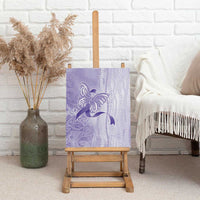 Epilepsy Awareness Canvas Wall Art Maile Pikake Lokelani Crown Flower Lei Inspired LT9 - Polynesian Pride