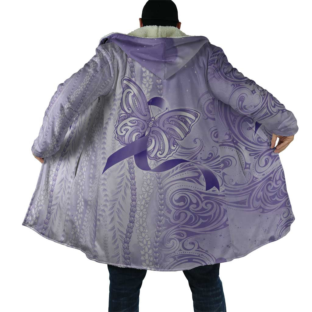 Epilepsy Awareness Cloak Maile Pikake Lokelani Crown Flower Lei Inspired LT9 - Polynesian Pride