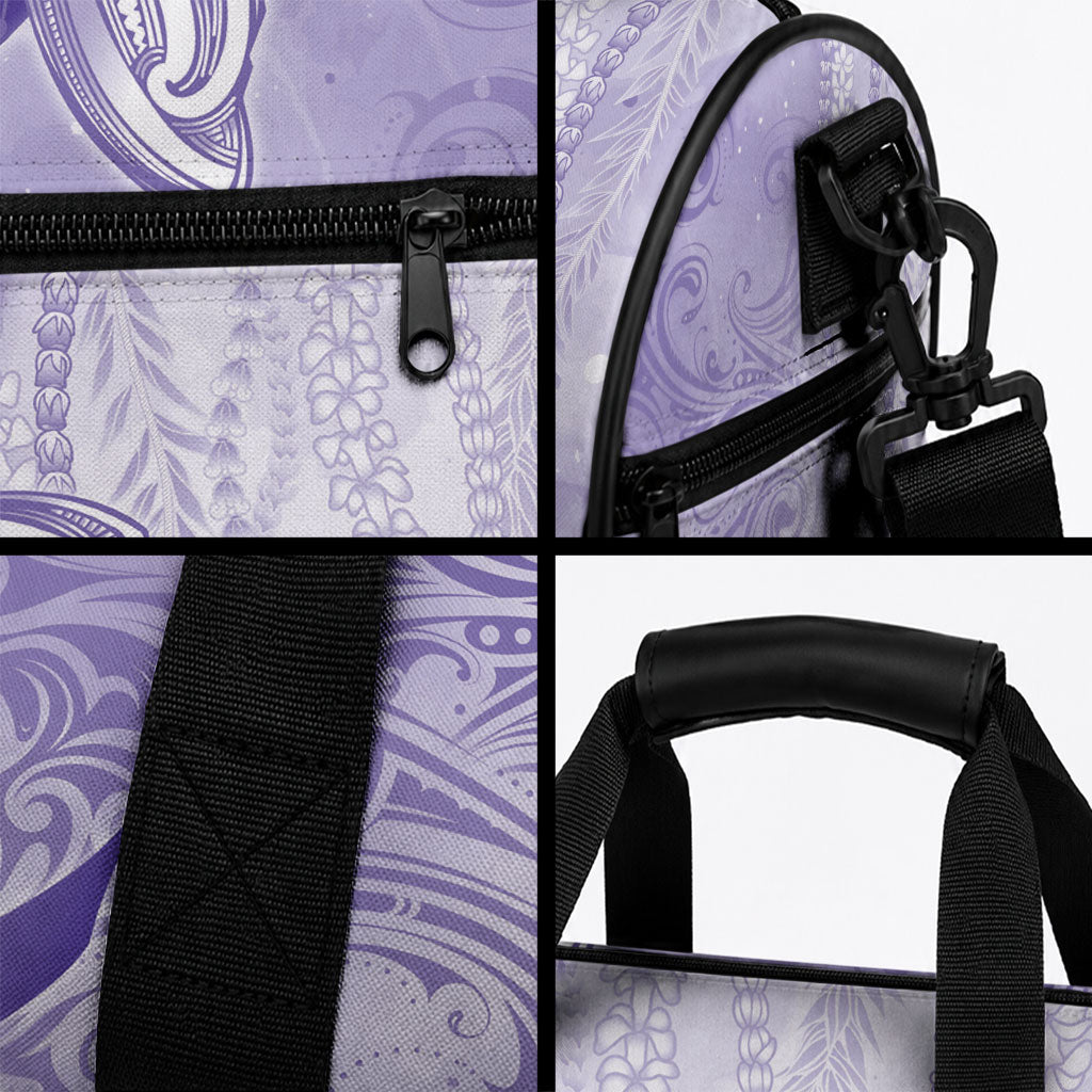 Epilepsy Support Duffle Bag Maile Pikake Lokelani Crown Flower Lei Inspired LT9 - Polynesian Pride