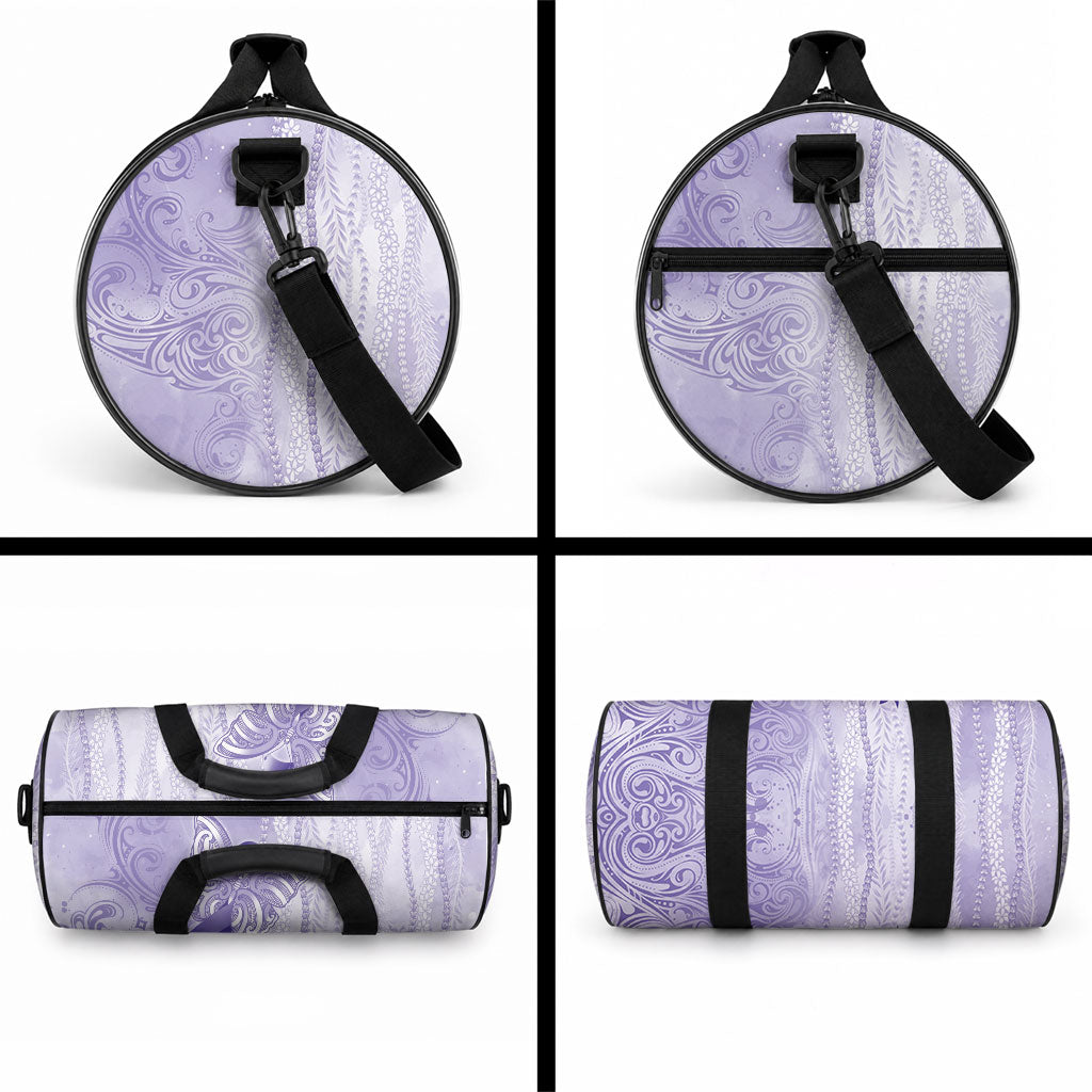Epilepsy Support Duffle Bag Maile Pikake Lokelani Crown Flower Lei Inspired LT9 - Polynesian Pride