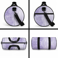 Epilepsy Support Duffle Bag Maile Pikake Lokelani Crown Flower Lei Inspired LT9 - Polynesian Pride