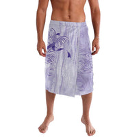 Epilepsy Awareness Lavalava Maile Pikake Lokelani Crown Flower Lei Inspired LT9 Purple - Polynesian Pride