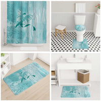 PTSD Awareness Bathroom Set Maile Pikake Lokelani Crown Flower Lei Inspired LT9 - Polynesian Pride