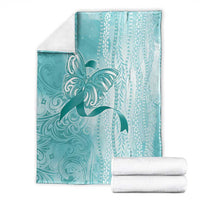 PTSD Awareness Blanket Maile Pikake Lokelani Crown Flower Lei Inspired LT9 - Polynesian Pride