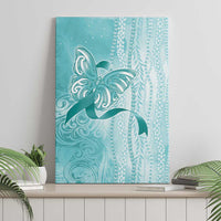 PTSD Awareness Canvas Wall Art Maile Pikake Lokelani Crown Flower Lei Inspired LT9 - Polynesian Pride