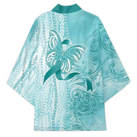 PTSD Awareness Kimono Maile Pikake Lokelani Crown Flower Lei Inspired LT9 - Polynesian Pride