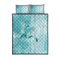 PTSD Awareness Quilt Bed Set Maile Pikake Lokelani Crown Flower Lei Inspired LT9 - Polynesian Pride