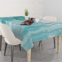PTSD Awareness Tablecloth Maile Pikake Lokelani Crown Flower Lei Inspired LT9 - Polynesian Pride