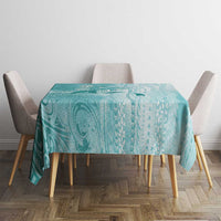 PTSD Awareness Tablecloth Maile Pikake Lokelani Crown Flower Lei Inspired LT9 - Polynesian Pride