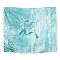 PTSD Awareness Tapestry Maile Pikake Lokelani Crown Flower Lei Inspired LT9 - Polynesian Pride