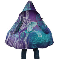 Suicide Prevention Awareness Cloak Maile Pikake Lokelani Crown Flower Lei Inspired LT9 Unisex Multicolor - Polynesian Pride