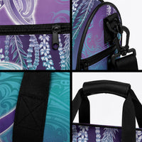 Suicide Prevention Support Duffle Bag Maile Pikake Lokelani Crown Flower Lei Inspired LT9 - Polynesian Pride