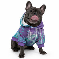 Suicide Prevention Support Pet Hoodie Maile Pikake Lokelani Crown Flower Lei Inspired LT9 - Polynesian Pride