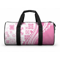 Pink Hawaiian Quilt Pattern Duffle Bag Mixed Polynesian Tribal Arty LT9 One size Pink - Polynesian Pride