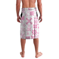 Pink Hawaiian Quilt Pattern Lavalava Mixed Polynesian Tribal Arty LT9 - Polynesian Pride