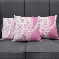 Pink Hawaiian Quilt Pattern Pillow Cover Mixed Polynesian Tribal Arty LT9 - Polynesian Pride
