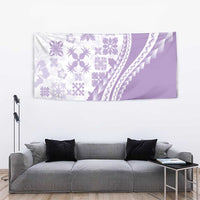 Purple Hawaiian Quilt Pattern Tapestry Mixed Polynesian Tribal Arty LT9 - Polynesian Pride