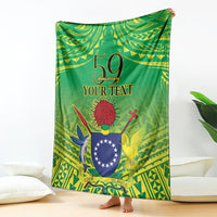 Cook Islands Constitution Day Blanket Kuki Airani Since 1965 LT9 - Polynesian Pride