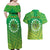 Cook Islands Constitution Day Couples Matching Off Shoulder Maxi Dress and Hawaiian Shirt Kuki Airani Since 1965