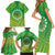 Cook Islands Constitution Day Family Matching Short Sleeve Bodycon Dress and Hawaiian Shirt Kuki Airani Since 1965