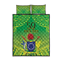 Cook Islands Constitution Day Quilt Bed Set Kuki Airani Since 1965 LT9 - Polynesian Pride