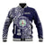 Personalised Tonga Sia'atoutai Theological College Baseball Jacket Since 1948 Special Kupesi Pattern