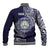 Personalised Tonga Sia'atoutai Theological College Baseball Jacket Since 1948 Special Kupesi Pattern