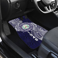 Personalised Tonga Sia'atoutai Theological College Car Mats Since 1948 Special Kupesi Pattern LT9 - Polynesian Pride