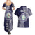 Personalised Tonga Sia'atoutai Theological College Couples Matching Summer Maxi Dress and Hawaiian Shirt Since 1948 Special Kupesi Pattern