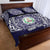 Personalised Tonga Sia'atoutai Theological College Quilt Bed Set Since 1948 Special Kupesi Pattern