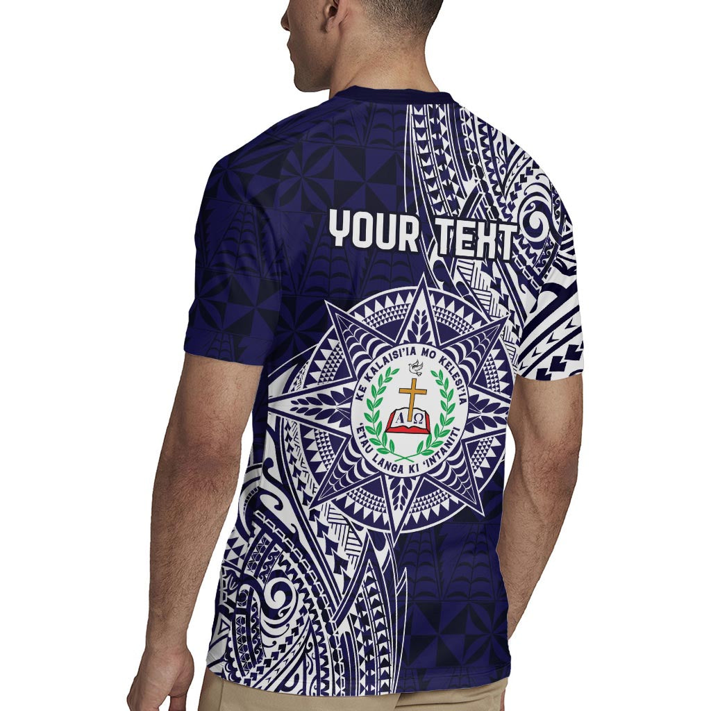 Personalised Tonga Sia'atoutai Theological College Rugby Jersey Since 1948 Special Kupesi Pattern LT9 - Polynesian Pride