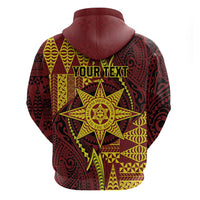 Personalised Tonga Haapai High School Hoodie Special Kupesi Pattern LT9 - Polynesian Pride