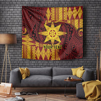 Personalised Tonga Haapai High School Tapestry Special Kupesi Pattern LT9 - Polynesian Pride