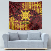 Personalised Tonga Haapai High School Tapestry Special Kupesi Pattern LT9 - Polynesian Pride