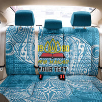 Personalised Tonga Lavengamalie College Back Car Seat Cover Since 1980 Special Kupesi Pattern LT9 - Polynesian Pride
