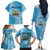 Personalised Tonga Lavengamalie College Family Matching Off The Shoulder Long Sleeve Dress and Hawaiian Shirt Since 1980 Special Kupesi Pattern