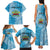 Personalised Tonga Lavengamalie College Family Matching Tank Maxi Dress and Hawaiian Shirt Since 1980 Special Kupesi Pattern