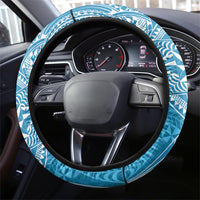 Tonga Lavengamalie College Steering Wheel Cover Since 1980 Special Kupesi Pattern LT9 - Polynesian Pride
